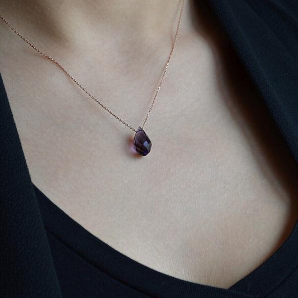 Amethyst Birthstone Necklaces • Birthstone Necklace For Mom - Trending Silver Gifts