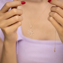 Snowflake Pendant Necklace ¥ Snowflake Necklace Silver - Trending Silver Gifts