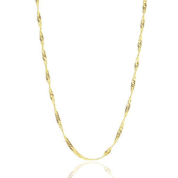 Silver Singapore Necklace Chain ¥ Singapore Chainsilver  Necklace - Trending Silver Gifts