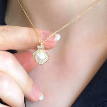 Oyster and Pearl Necklace: Handmade Jewelry with Natural Charm - Trending Silver Gifts