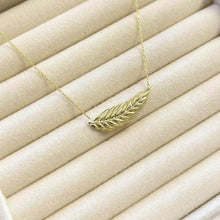 Golden Harvest Wheat Head Necklace - Celebrate the Seasons ¥ Abundent - Trending Silver Gifts