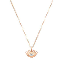 Evil Eye Protection Necklace ¥ Eye Necklace Silver, Third Eye Necklace - Trending Silver Gifts