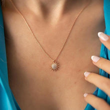 Sunshine Necklace ¥ Sun Necklace Gold Pendant ¥ Sun Necklace Silver - Trending Silver Gifts