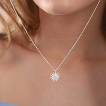 Sun Necklace Pendant ¥ Sunshine Necklace ¥ Sun Necklace Silver - Trending Silver Gifts