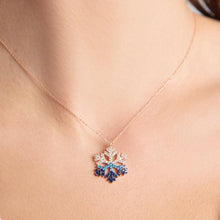 Snowflake Pendant Necklace ¥ Snowflake Necklace Silver - Trending Silver Gifts