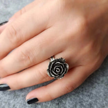 beast black rose ring