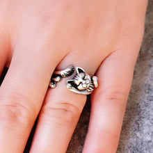 Super Cat Adjustable Ring ¥ Cat Adjustable Ring ¥ Sterling Silver Cat - Trending Silver Gifts