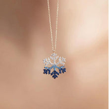 Snowflake Pendant Necklace ¥ Snowflake Necklace Silver - Trending Silver Gifts