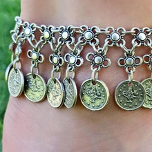 Boho Anklets For Women ¥ Belly Dancing Anklet ¥ Ottoman Symbol Anklet - Trending Silver Gifts