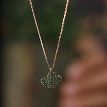 Cactus Jewelry ¥ Stick Together Necklace ¥ Cactus Necklace Gold - Trending Silver Gifts