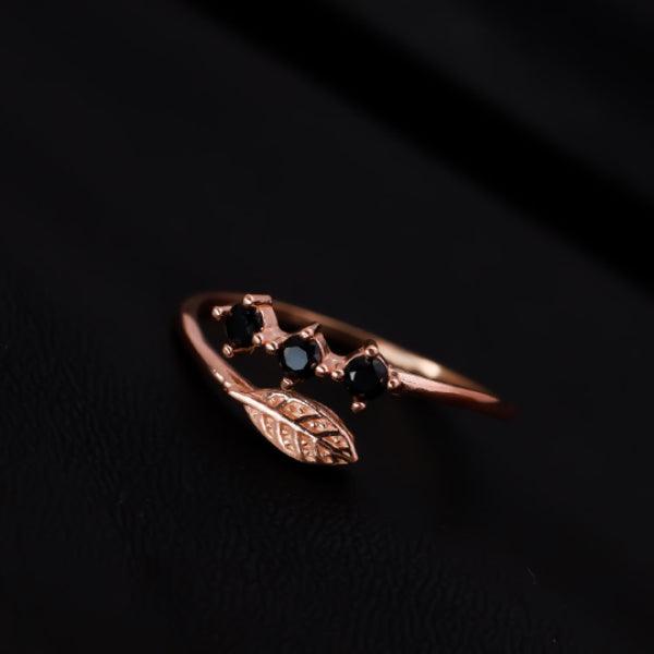Elegant Black Zircon Silver Ring - Timeless Design, Perfect Gift - Trending Silver Gifts