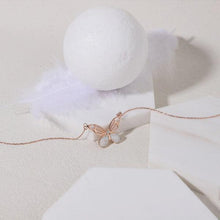 Butterfly Necklace Gold ¥ Butterfly Necklace Silver ¥ Butterfly Opal Necklace - Trending Silver Gifts