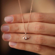 Evil Eye Protection Necklace ¥ Eye Necklace Silver, Third Eye Necklace - Trending Silver Gifts