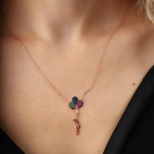 Balloon Girl Necklace ¥ Mothers Day Necklace ¥ New Mother Necklace - Trending Silver Gifts