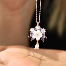 Magnolia Jewelry ¥ Magnolia Flower Necklace ¥ Mother Of Pearl Flower - Trending Silver Gifts