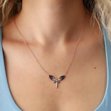 Dragonfly Pendant Necklace ¥ Dragonfly Necklace Silver ¥ Gift For Her - Trending Silver Gifts