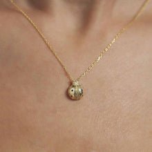 Ladybug Necklace Gold ¥ Ladybug Pendant Necklace ¥ Ladybird Gold Charm - Trending Silver Gifts