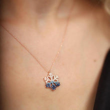 Snowflake Pendant Necklace ¥ Snowflake Necklace Silver - Trending Silver Gifts