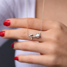 Tulip Necklace Gold ¥ Tulip Necklace Silver ¥ Flower Necklace Gold ¥ Gif For Her - Trending Silver Gifts