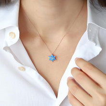 Australian Opal Necklace ¥ October Birthstone Necklace ¥ White Opal Necklace - Trending Silver Gifts