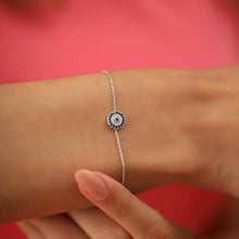 Evil Eye Bracelet Silver ¥ Evil Eye Protection Bracelet ¥ Gift For Her - Trending Silver Gifts