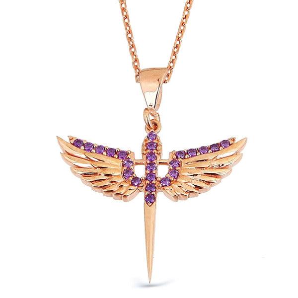 Saint Of Protection Necklace ¥ Guardian Angel Necklace ¥ Gift For Mom - Trending Silver Gifts