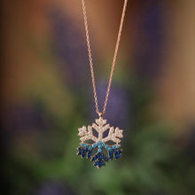 Snowflake Pendant Necklace ¥ Snowflake Necklace Silver - Trending Silver Gifts