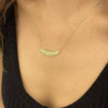 Golden Harvest Wheat Head Necklace - Celebrate the Seasons ¥ Abundent - Trending Silver Gifts