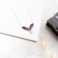 Dragonfly Pendant Necklace ¥ Dragonfly Necklace Silver ¥ Gift For Her - Trending Silver Gifts