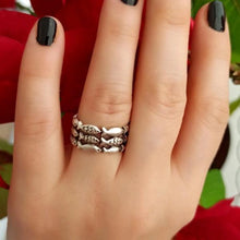 Swimming Against The Current. Sterling Adjustable Ring ¥ Gift For Her - Trending Silver Gifts