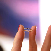 Blue Sapphire Silver Engagement Ring ¥ Gold Sapphire Birthstone Ring - Trending Silver Gifts