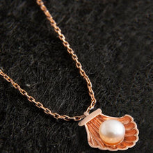 Pearl Oyster Necklace ¥ Oyster Shell Necklace ¥ Pearl Pendant Necklace - Trending Silver Gifts
