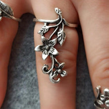 Flower Ring Set ¥ Lotus, Sunflower, Daisy ring set ¥ Silver Daisy Ring - Trending Silver Gifts