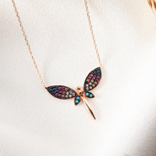 Dragonfly Pendant Necklace ¥ Dragonfly Necklace Silver ¥ Gift For Her - Trending Silver Gifts