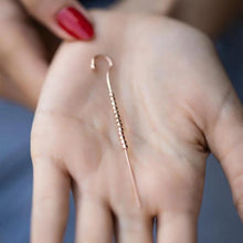 Korean Edgy Ear Pin ¥ Korean Earrings ¥ Dagger Lesbian Pin Earring - Trending Silver Gifts