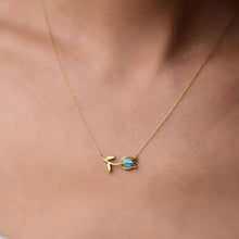 Tulip Necklace Gold ¥ Tulip Necklace Silver ¥ Flower Necklace Gold ¥ Gif For Her - Trending Silver Gifts