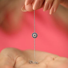 Evil Eye Bracelet Silver ¥ Evil Eye Protection Bracelet ¥ Gift For Her - Trending Silver Gifts