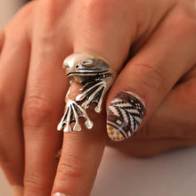 Fairytale Frog Prince Silver Ring - Enchanted Silver Jewelry - Trending Silver Gifts