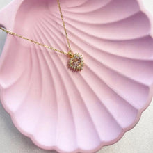 Pink Birthstone Crystal Heart Necklaces For Women, Pink Heart Necklace - Trending Silver Gifts