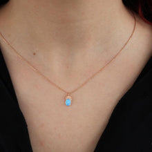 Silver Pineapple Necklace ¥ Opal Pineapple Necklace ¥ Pineapple Gifts - Trending Silver Gifts