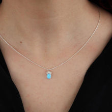 Silver Pineapple Necklace ¥ Opal Pineapple Necklace ¥ Pineapple Gifts - Trending Silver Gifts