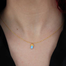 Silver Pineapple Necklace ¥ Opal Pineapple Necklace ¥ Pineapple Gifts - Trending Silver Gifts