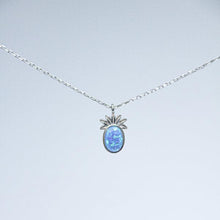 Silver Pineapple Necklace ¥ Opal Pineapple Necklace ¥ Pineapple Gifts - Trending Silver Gifts