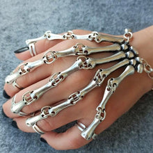 Gothic Skeleton Bracelet ¥ Punk Gothic Skeleton ¥ Cosplay Costume - Trending Silver Gifts