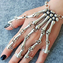 Gothic Skeleton Bracelet ¥ Punk Gothic Skeleton ¥ Cosplay Costume - Trending Silver Gifts