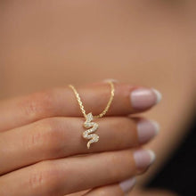 Snake Necklace Silver ¥ Snake Necklace Gold ¥ Snake Necklace Choker - Trending Silver Gifts