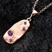 Starry Night Disc Necklace ¥ Night Sky Symbol ¥ Layered Disc Necklace - Trending Silver Gifts