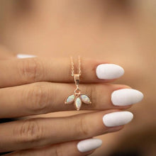 White Lotus Jewelry ¥ Lotus Necklace Rose Gold ¥ Lotus Flower Necklace - Trending Silver Gifts