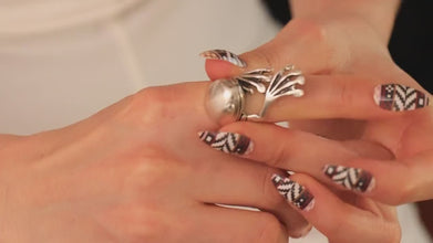 Fairytale Frog Prince Silver Ring - Enchanted Silver Jewelry