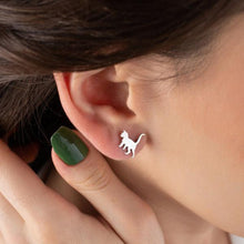 Sterling Silver Cat Earrings ¥ Cat Earrings Silver, Gifts For Cat Moms - Trending Silver Gifts